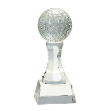 Crystal Golf Ball on Base